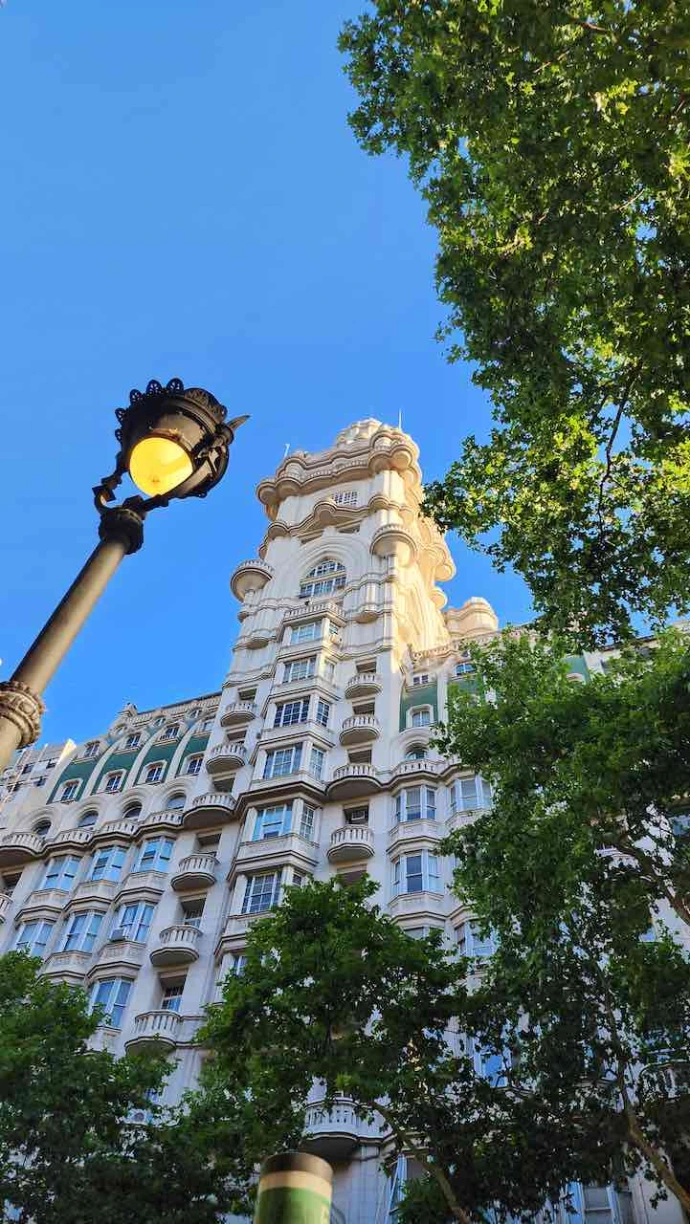 Vista panorámica del Palacio Barolo